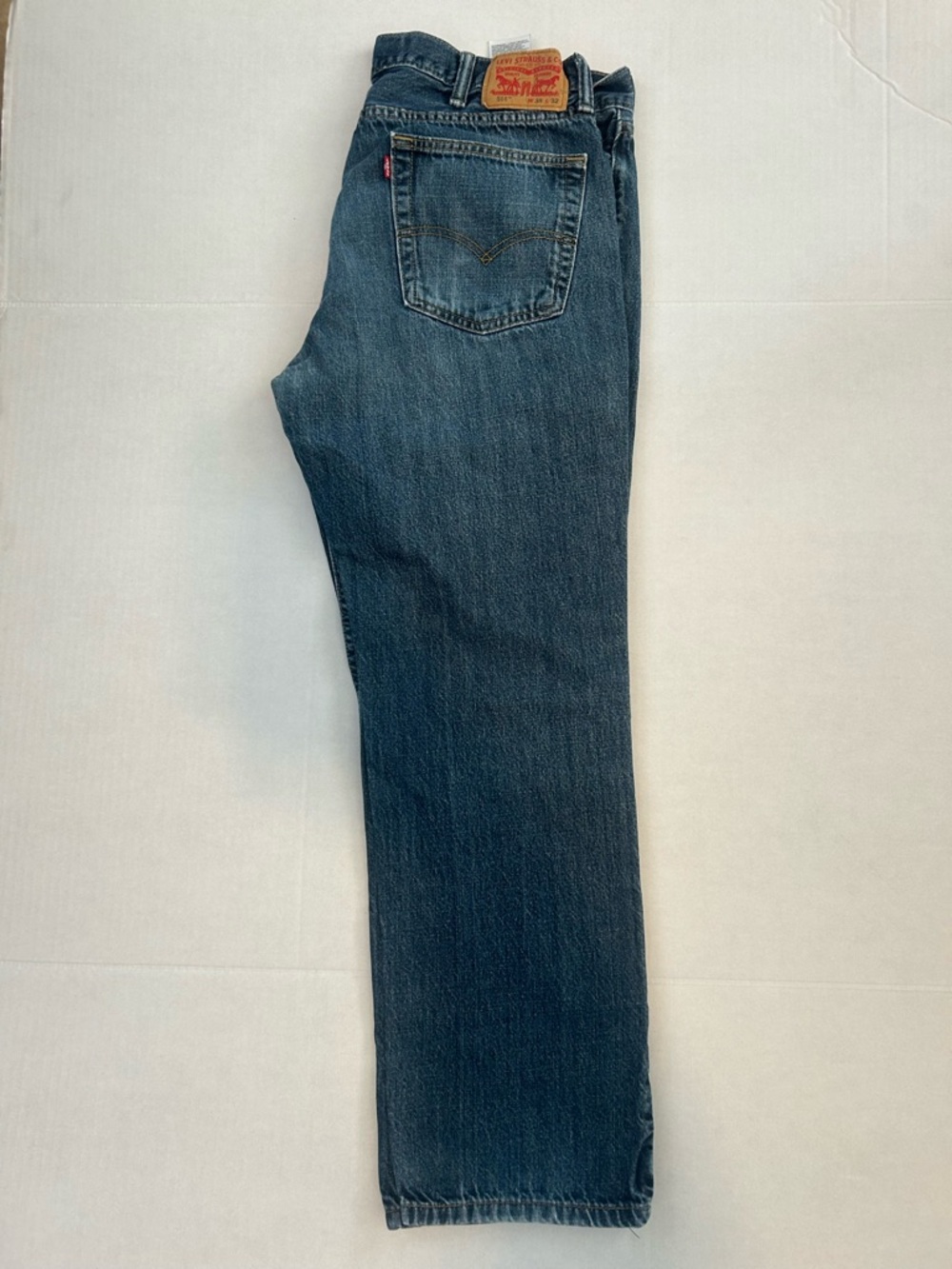 Levi's Men's Dark Blue Straight Jeans